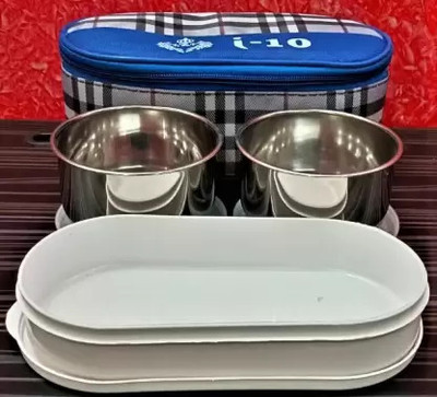 tosim 02OFFICE LUNCH BOX 3 Containers Lunch Box(200 ml, Thermoware)
