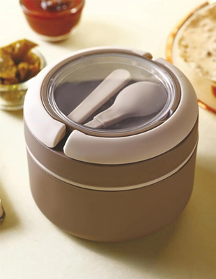 Ganesh Cresta Food Insulated Airtight Leak-Proof Lunch Box for Office, School 1 Containers Lunch Box(400 ml, Thermoware)