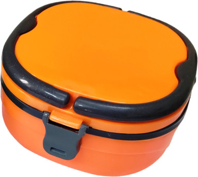Gift Collection Insulated Steel Lunch Box With 1 Plastic Container Tiffin Box 1 Containers Lunch Box(700 ml, Thermoware)