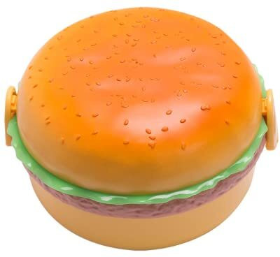 UrvaEnterprise 3 Containers Insulated Burger Tiffin Box for Kids Lunch Box (750 ml) 3 Containers Lunch Box(750 ml, Thermoware)