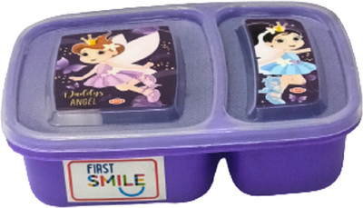 Ambika Sales FIRST SMILE Waddys Angel 1 Containers Lunch Box(350 ml)