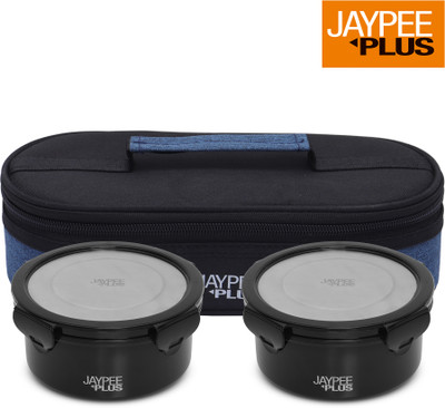 Jaypee Plus MICROPLUS Lunch Box Bag Combo for Office, Travelling, Gifting and Picnic Use 2 Containers Lunch Box(800 ml)