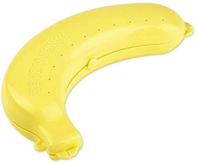 Vijalking Heavy Plastic Banana Shape Lunch Box for Kids pack Of 1 1 Containers Lunch Box(750 ml)