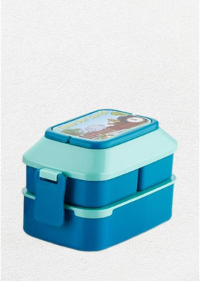 SOHAM Lunchbox_3 container_Blue_47 3 Containers Lunch Box(1200 ml)