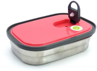 Aramex Stainless-Steel Leak-Proof Lunch Box for Office Men, Airtight Tiffin Box 1 Containers Lunch Box(1 L, Thermoware)