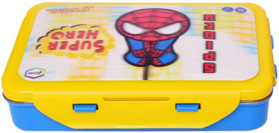 Gluman Pack Spiderman kids Stainless steel 1 Containers Lunch Box(700 ml)
