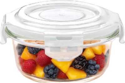 TFFIN Borsilicate Glass Container 1 Containers Lunch Box(400 ml)