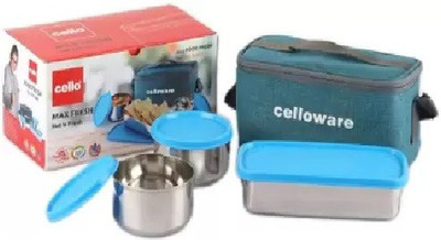 cello Hot n fresh premium lunchbox 3 Containers Lunch Box(900 ml)