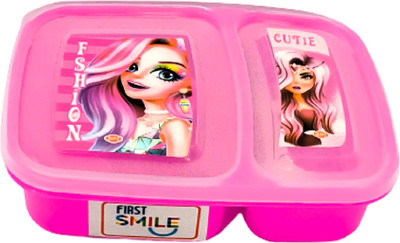 Ambika Sales FIRST SMILE CUTIE 1 Containers Lunch Box(400 ml)