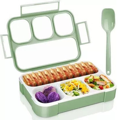 FIVANIO 4 COMPARTMENT LUNCH BOX 4 Containers Lunch Box(1000 ml)
