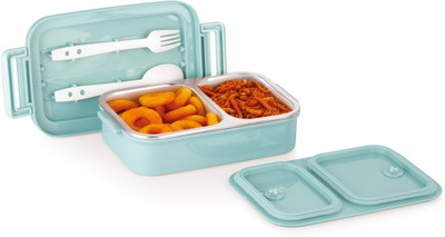 ATTRO Taste Buddy 2 Comparment 1 Containers Lunch Box(800 ml, Thermoware)