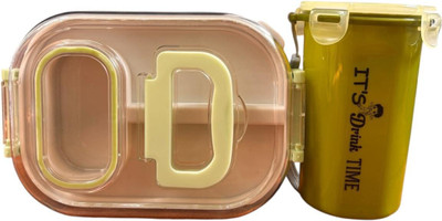 Homeivah Himeivah Lunch Box with Water Bottle 2 Containers Lunch Box(400 ml, Thermoware)