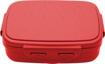 JAYPEE JPWAVESTEEL-JRRED 2 Containers Lunch Box(500 ml)