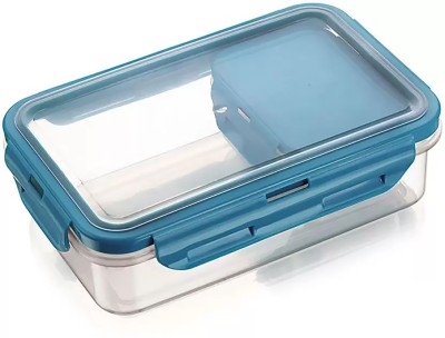 Allwin Durable BPA Free Plastic lunch Box With Small Veggie Box And Spoon & Fork. 2 Containers Lunch Box(950 ml, Thermoware)