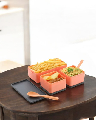 JORDY Lunch box 3pc Container-40 3 Containers Lunch Box(750 ml)