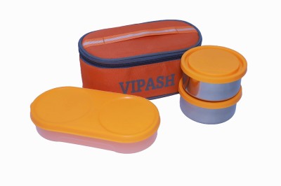 vipash Executive 3 Containers Lunch Box 3 Containers Lunch Box(1060 ml, Thermoware)