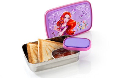 Mypro - Crispy Steel Lunchbox - With 1 Large & 1 Small Container - Leakproof 2 Containers Lunch Box(820 ml, Thermoware)