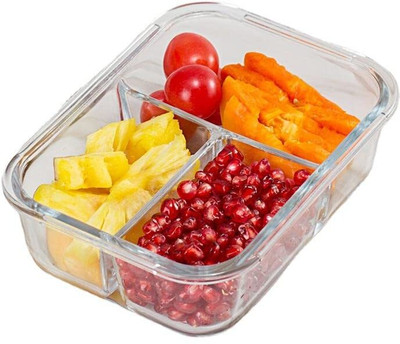 Adhunyk Glass Utility Container  - 1000 ml(Clear)