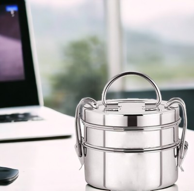 Sammyimpact 2_container_StainlessSteel_Lunchbox_SammyImpact_SI-007 2 Containers Lunch Box(1001 ml)