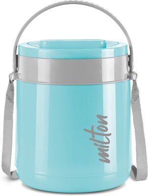 MILTON CLASSIC TIFFIN 3 tiers of stainless steel containers BLUE 3 Containers Lunch Box(900 ml, Thermoware)