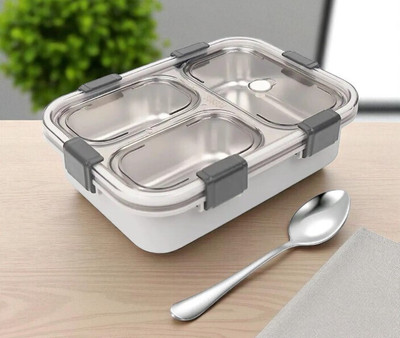 HPHCRAFTT Stainless_Steel_Lunch box_A291 3 Containers Lunch Box(1001 ml)