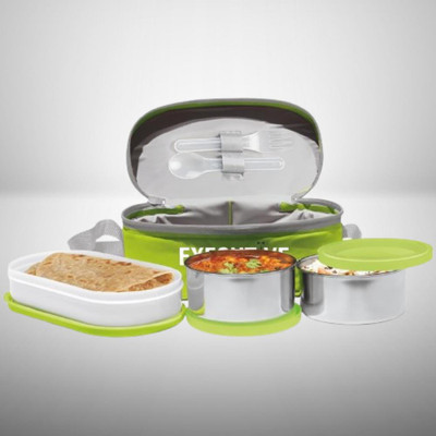 IDEAL PRIME SS2 LB_862 3 Containers Lunch Box(1000 ml, Thermoware)