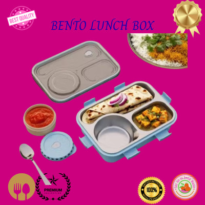 MOIRA INTERNATIONAL Lunch Box for Kids Compartment Insulated Stainless Steel Tiffin Box for KID_L208 3 Containers Lunch Box(750 ml, Thermoware)