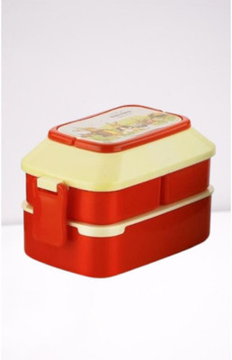 SOHAM Lunchbox_3 container_Red_41 3 Containers Lunch Box(1200 ml)