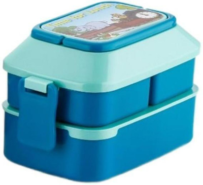 Sinternationai Lunchbox_3 container_Blue_14 3 Containers Lunch Box(1200 ml)