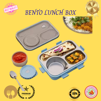 MOIRA INTERNATIONAL Lunch Box for Kids Compartment Insulated Stainless Steel Tiffin Box for KID_L167 3 Containers Lunch Box(750 ml, Thermoware)