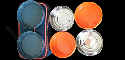 LocketLunchBox J collection 4 Containers Lunch Box(500 ml, Thermoware)