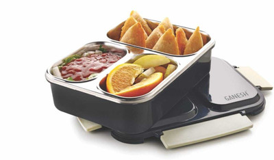 plushcreation 3 Compartment lunch box 3 Containers Lunch Box(900 ml, Thermoware)