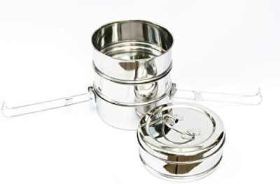 Ambit Stainless steel size 9*4 clip tiffin box 4 containers lunch box 1200ml 4 Containers Lunch Box(1800 ml, Thermoware)