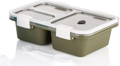 Analog Kitchenware 3 Compartment Kids/School/College/Office Lunch Box - 1000 ML 1 Containers Lunch Box(1000 ml)