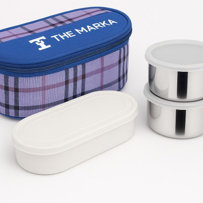 LunchBox No 3 Containers Lunch Box(500 ml)