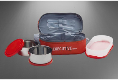 IDEAL PRIME SS2 LB_707 3 Containers Lunch Box(1000 ml, Thermoware)
