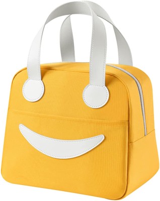 Aavjo Smiley Design Insulated Lunch Bag 1 Containers Lunch Box(7 L, Thermoware)