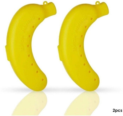 KSV Firefly Banana case/ Banana Protector/ Fruit Case/ Fruit containers/ Fruit Saver 2 Containers Lunch Box(200 ml)