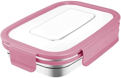 POGON Awesome Stainless Steel Lunch Box for School Tiffin Box 2 Containers Lunch Box(800 ml)