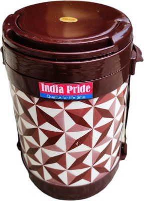 India Pride Breeze Hot Plus 4+1 Hot Tiffin Lunch Box , SS 4+1 Containers- 200 ml Each Box 5 Containers Lunch Box(900 ml, Thermoware)