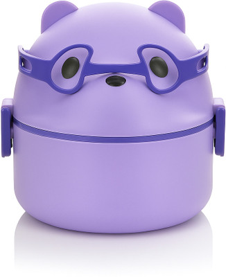 Culinary Crafts Panda_Purple 2 Containers Lunch Box(900 ml)