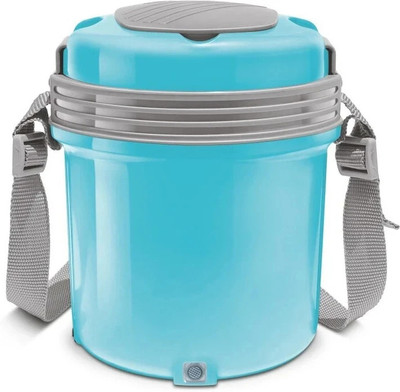 MILTON Electron Tiffin 3 Containers Lunch Box(1080 ml, Thermoware)