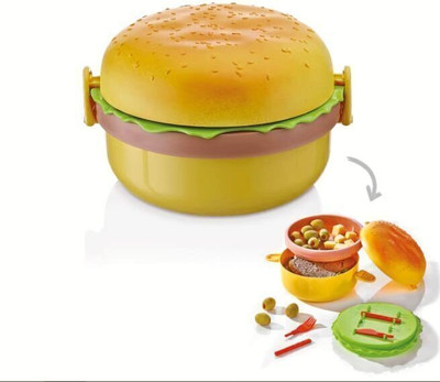 Sinternationai Lunchbox_3 container_Multicolor_37 3 Containers Lunch Box(1200 ml, Thermoware)