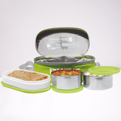 IDEAL PRIME SS2 LB_952 3 Containers Lunch Box(1000 ml, Thermoware)