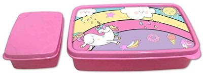 Zakir lunch box_54545 2 Containers Lunch Box(500 ml)