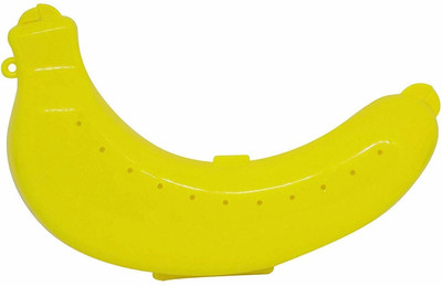 DJRetails Banana Case Storage Box_New 1 Containers Lunch Box(100 ml)