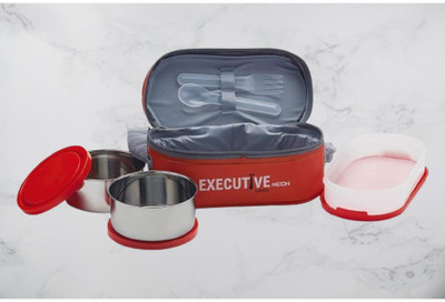 IDEAL PRIME SS2 LB_943 3 Containers Lunch Box(1000 ml, Thermoware)