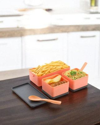 JORDY Lunch box 3pc Container-12 3 Containers Lunch Box(750 ml)