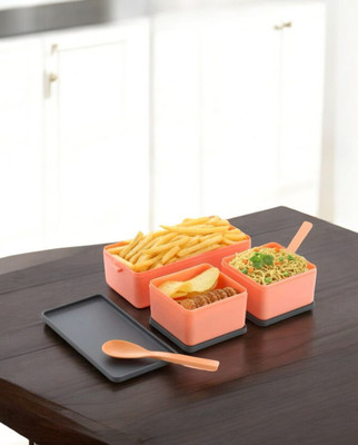 JORDY Lunch box 3pc Container-28 3 Containers Lunch Box(750 ml)