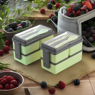 Naklang creation pista02 6 Containers Lunch Box(1500 ml, Thermoware)